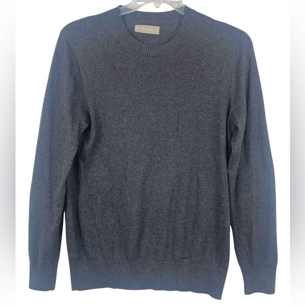 Men’s Everlane organic cotton Coolmax blend pullover sweater. Size medium GUC - Picture 7 of 9